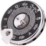 Pitch Pipe Tuner A Precise 13 Note Chromatic C-C Scale From The Master “That's My Tune” Offers You Durable Chrome Plated Pipes With A Sliding Note Selector Giving You A Key To Be a Better Vocalist