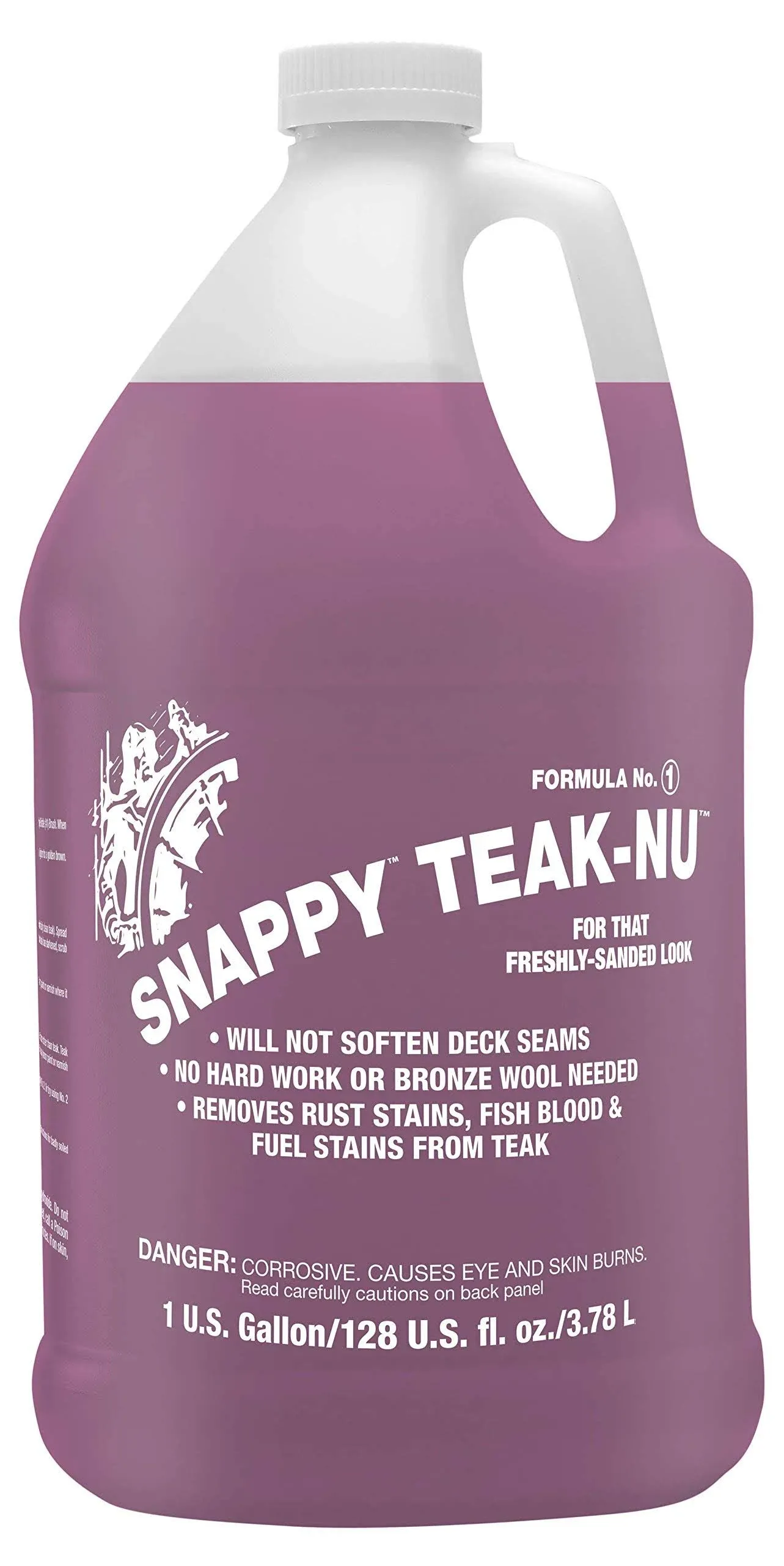 Snappy Teak - Nu Teak Cleaner #1 - Gallon