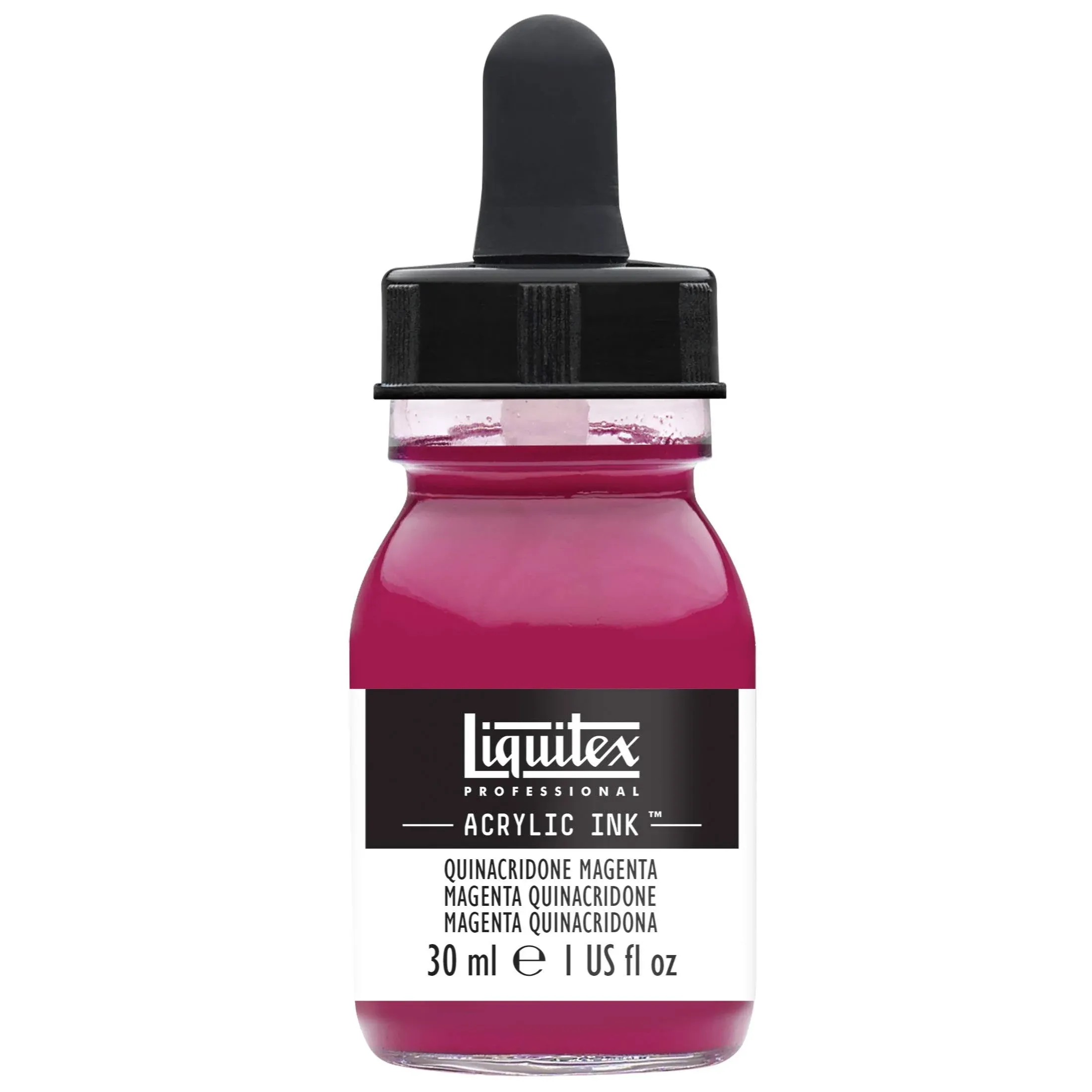 Liquitex Professional Acrylic Ink - 30 ml, Quinacriadone Magenta