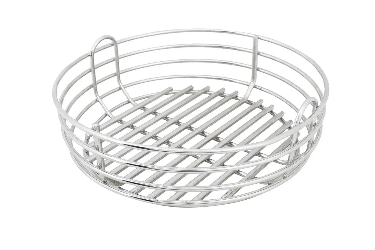 Kick Ash Basket Stainless Steel Charcoal Ash Basket for Kamado Joe Classic - Classic Kamado Grill Charcoal Basket Accessory - Designed in Wisconsin