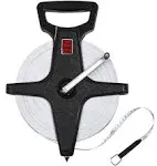 Champion Sports Open Reel Measuring Tape, Black/White, 400'