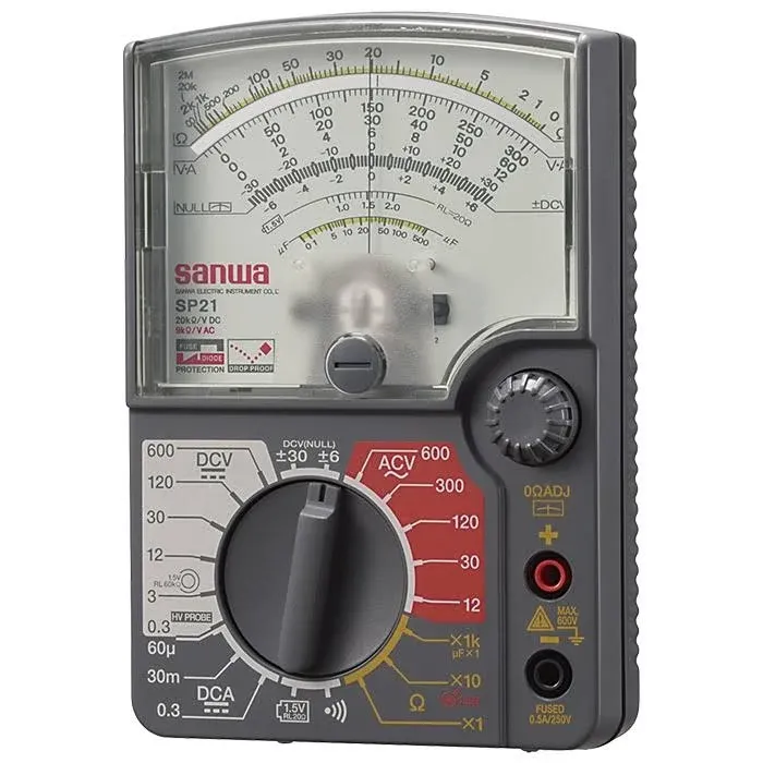 SANWA ANALOG MULTIMETER  SP21