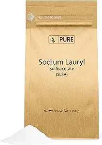 Sodium Lauryl Sulfoacetate 3 lb 48 oz Multiple Sizes Bath Bomb Additive Gentle