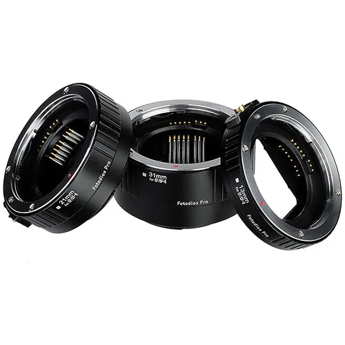 FotodioX Pro Auto Macro Extension Tube Kit for Canon EF & EF-S Lenses