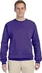 Jerzees 562B Youth NuBlend Fleece Crew - Deep Purple - L