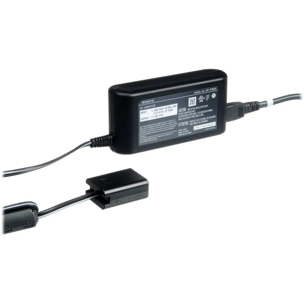 Sony AC Adapter for Select Sony Cameras