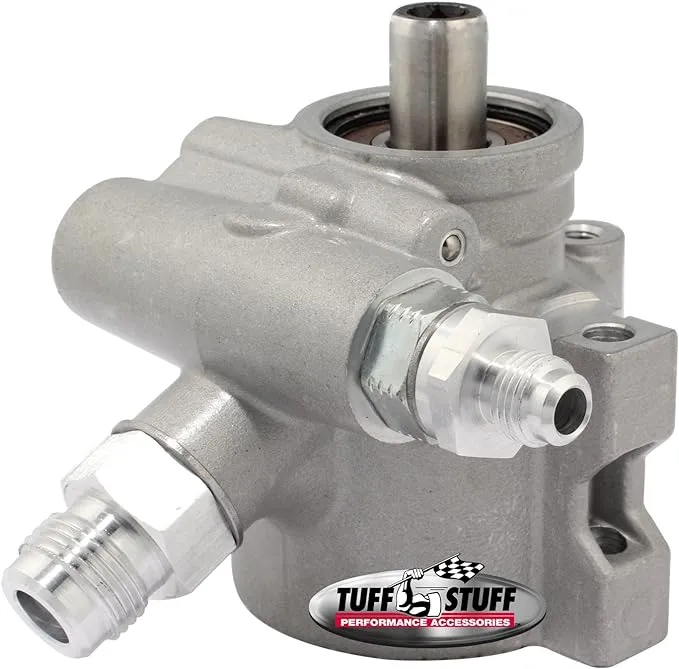 TUFF-STUFF #6175AL Type 2 Power Steering Pump Cast Alum