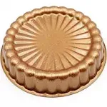 Kundalini Charlotte Cake Pan 10in Corrugated Disc Cake Pan for Wedding Valent...