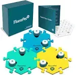 FluentPet Get Started Kit - 6 Talking Buttons for Dogs & Cats with 3 HexTiles