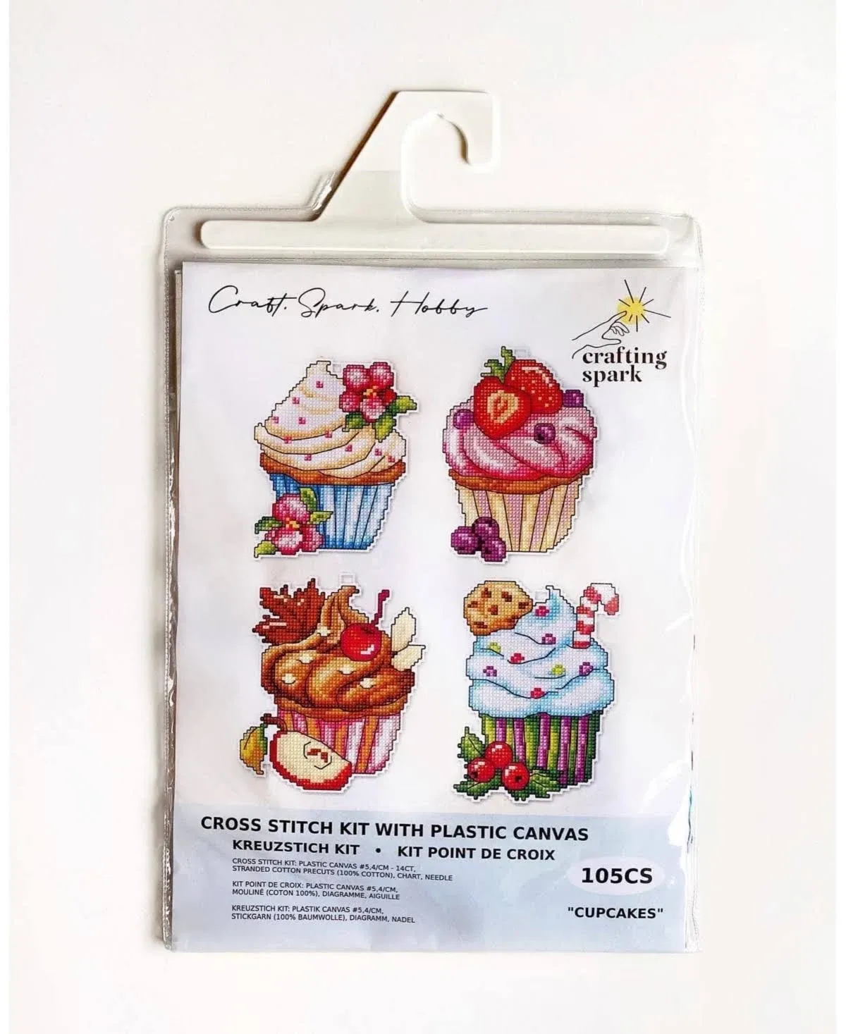 &quot;Cupcakes&quot; 105CS Counted Cross-Stitch Kit