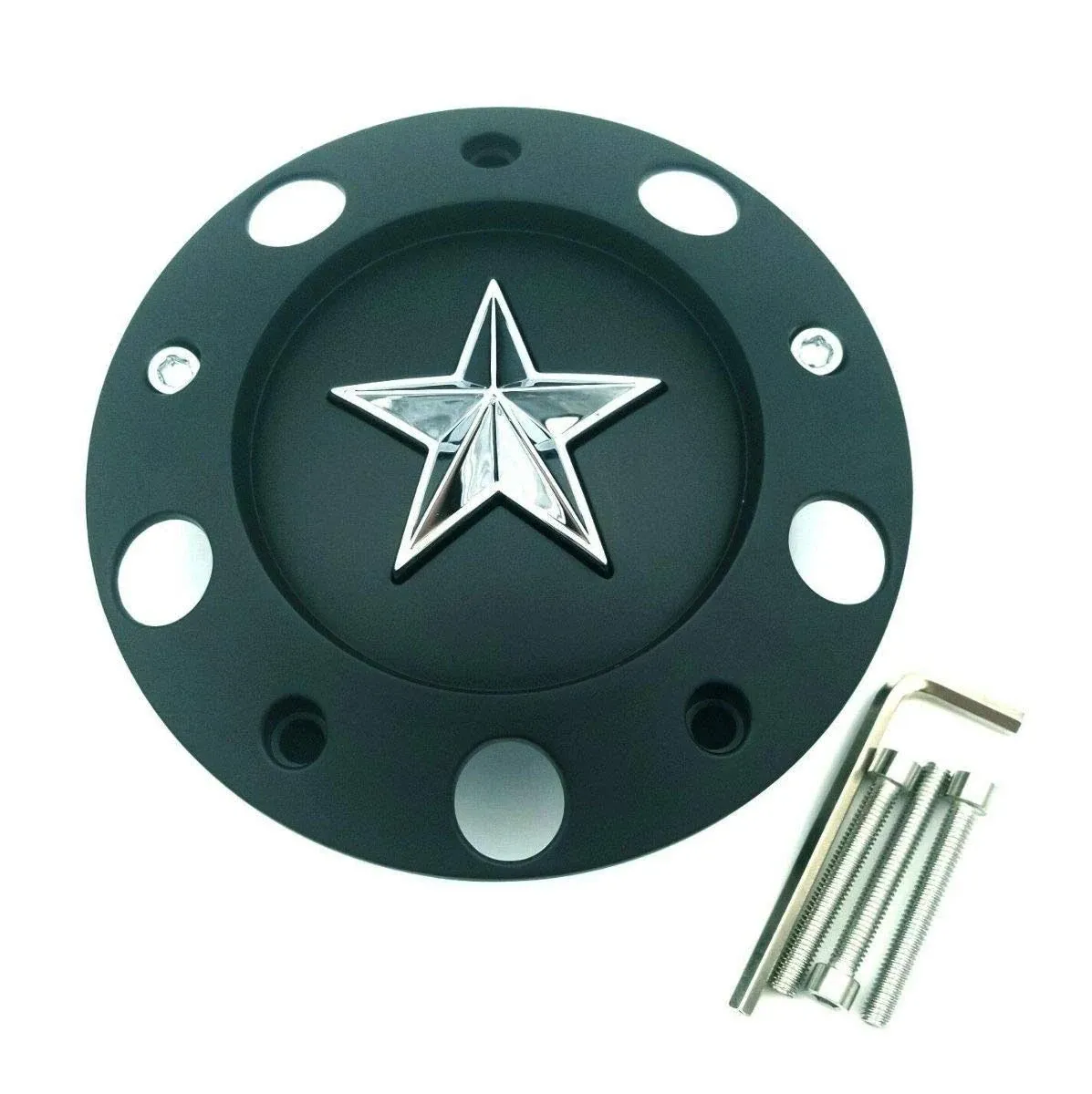 KMC KM775 Rockstar FWD Matte Black Wheel Center Cap FITS CAR ONLY 371L152YB001