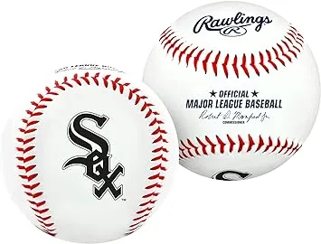 Rawlings Official MLB Team Logo Baseball (ALL TEAM OPTIONS)