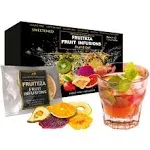 Fruiteza Fruit Tea Infusions Sampler (Count of 10) Sweetened