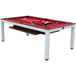 Playcraft Glacier 7 ft. Pool Table with Dining Top