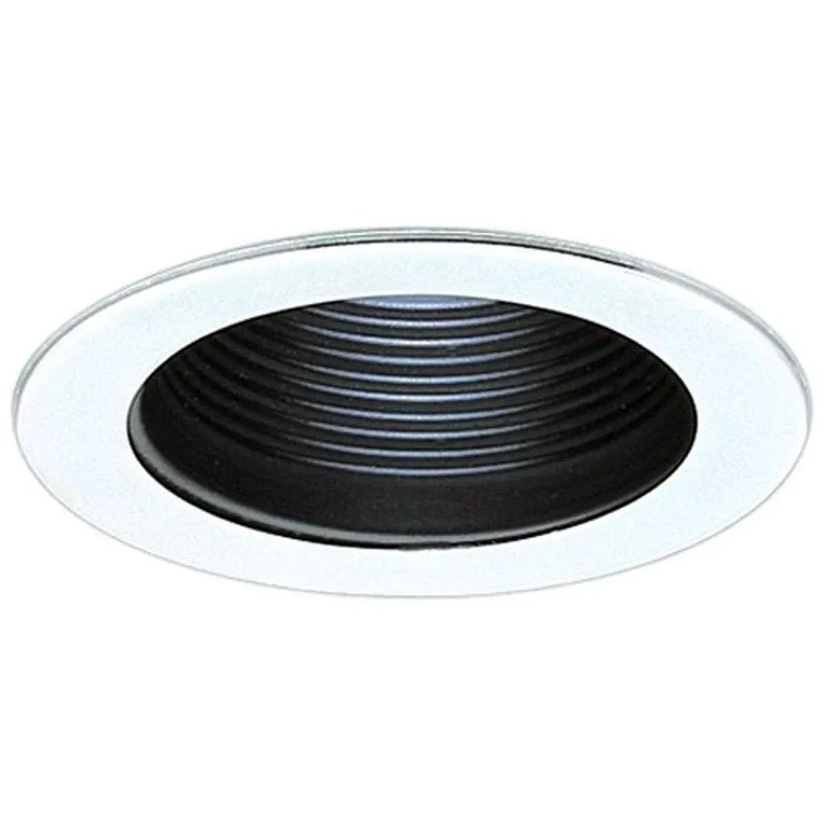 Elco Lighting EL1493B 4" Low Voltage Adjustable Step Baffle Trim