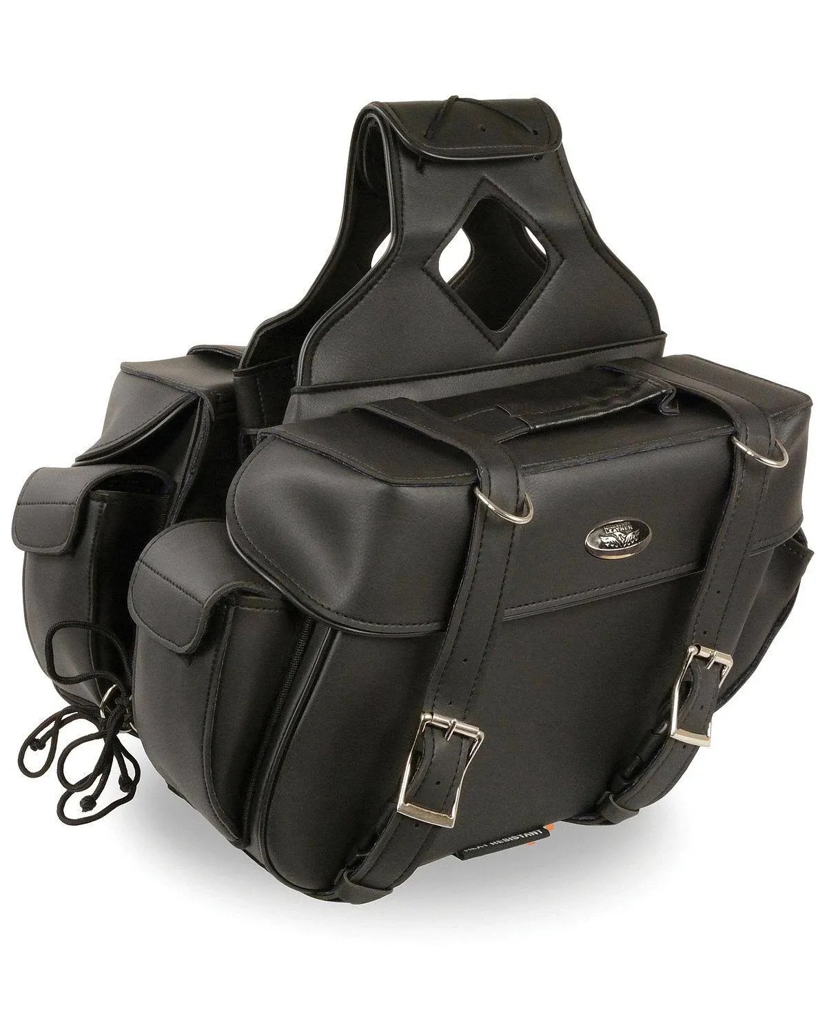 Medium Zip-Off Motorcycle Saddle Bags