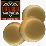 Outdoor Wax Works Eco Friendly Surf Board Wax Organic Beeswax Surfer Grip ...