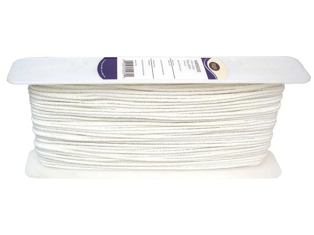 Wrights Cable Cord 1/8inx75yd Size #50 White