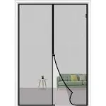 Yotache Magnetic Screen Door Fits Door Size 72 X 80, Screen Size 74&#034; X 81&#034; Doubl