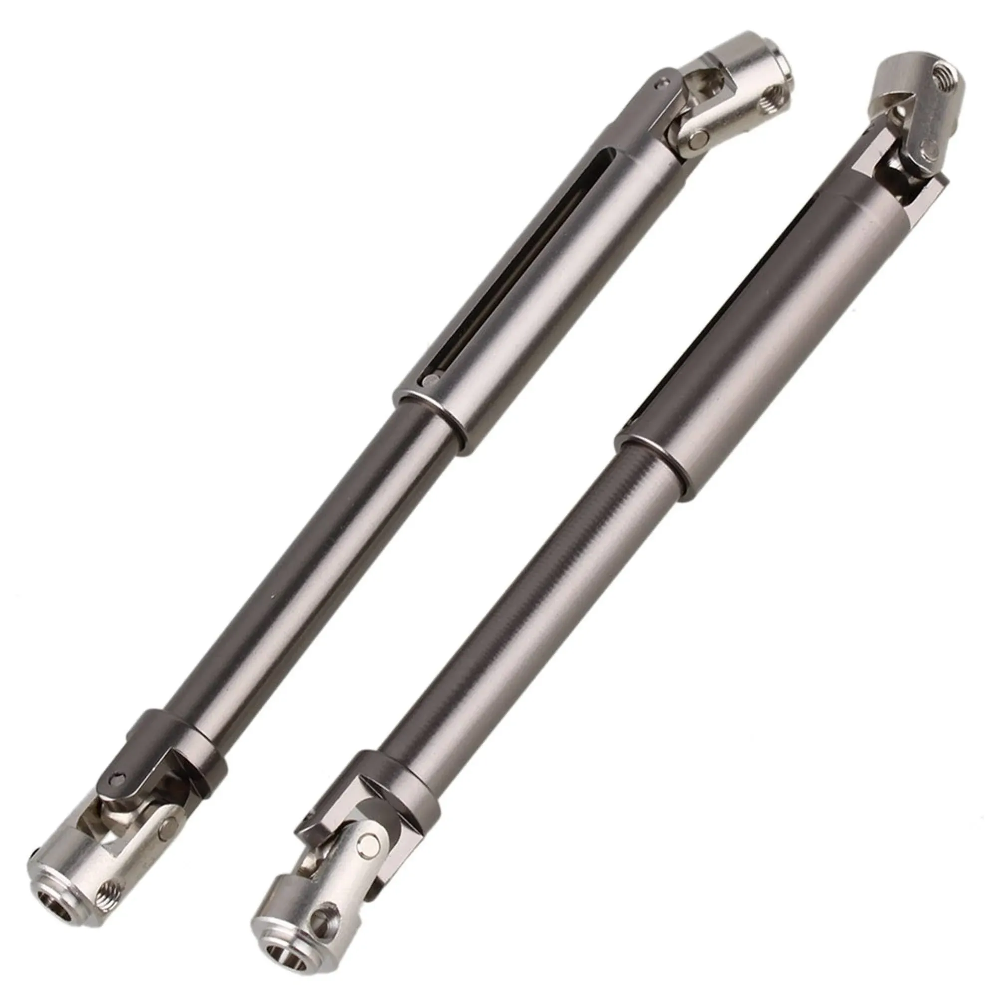 Mxfans 2PCS Titanium Al. Upgrade Universal DriveShaft SCX0016T Replacement fo...