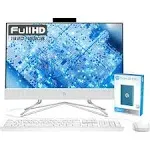 HP All-in-One Desktop Computer 21.5" 1080p FHD 32GB Ram 1TB SSD Windows 11 White