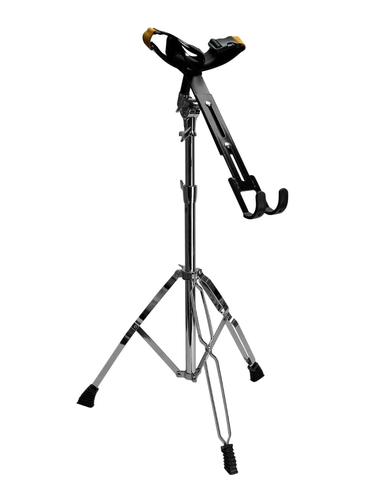 Zenison DJEMBE STAND Double Braced Chrome Adjustable Height Heavy Duty Tripod