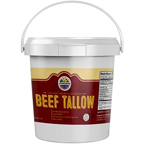 Cornhusker Kitchen Rendered Beef Tallow Tub