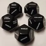 5X Deluxe 12 Sided Large Keyword & Shield Counters for Magic: The Gathering MTG CCG