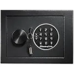 Sentry Electronic Security Safe, 0.14 Cu ft, 9W x 6.6d x 6.6h, Black