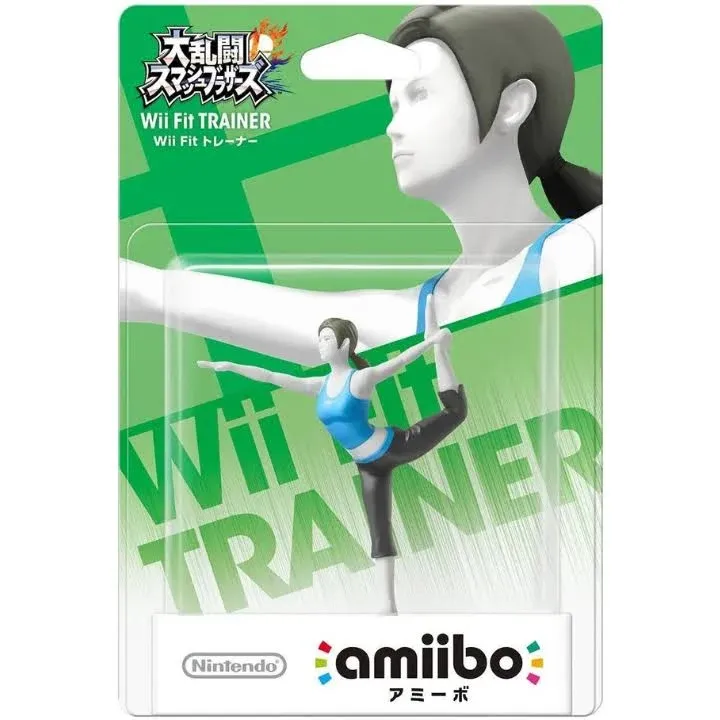 NEW Nintendo 3DS Wii U Amiibo Wii Fit TRAINER Super Smash Brothers Japan F/S