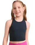 CRZ Yoga Girl's Active Sports Butterluxe Racerback Tank Top True Navy / S