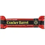 Cracker Barrel Cheese Extra Sharp Cheddar Chunk 8 oz Pack of 3