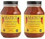 Mateo's Gourmet Salsa Medium Spice 2 Jars