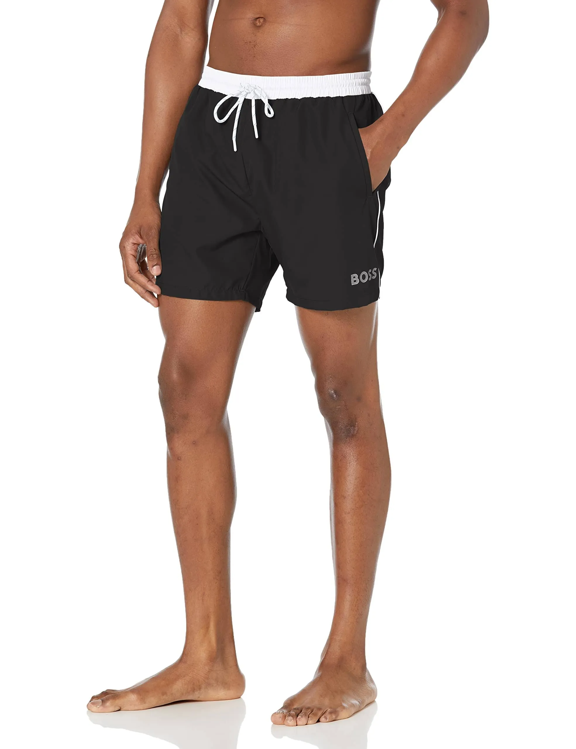 Hugo Boss BOSS Men's Starfish 6" Swim Trunks