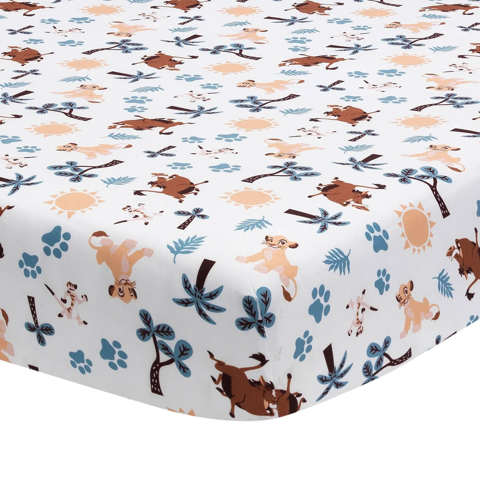 Lambs & Ivy - Lion King Adventure Fitted Crib Sheet