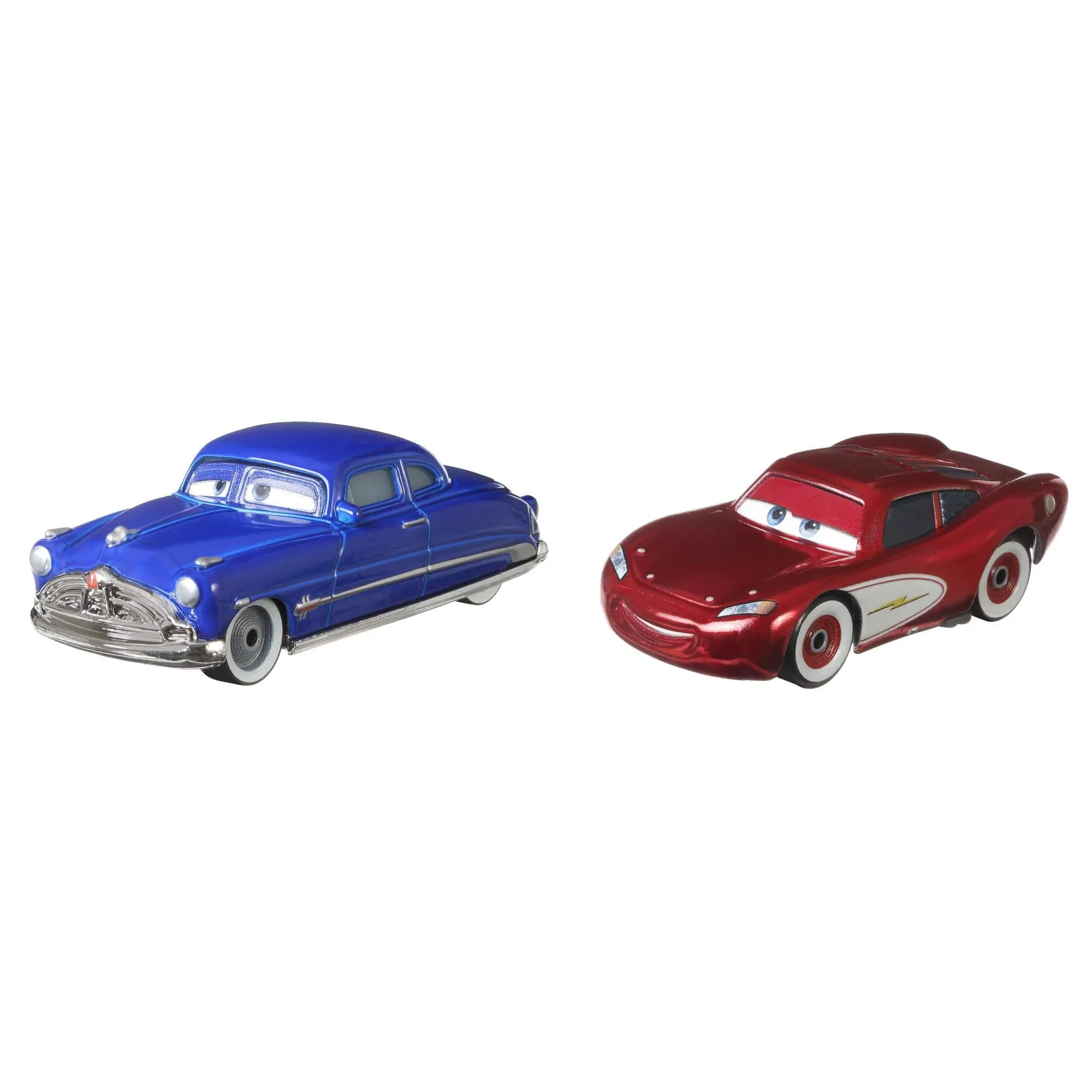 Disney and Pixar Cars 3, Doc Hudson & Cruisin' Lightning Mcqueen 2-Pack, 1:55