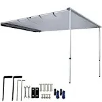 DANCHEL Outdoor Car Overlanding Awning Pull-Out Vehicle Shades, Waterproof Roof ...