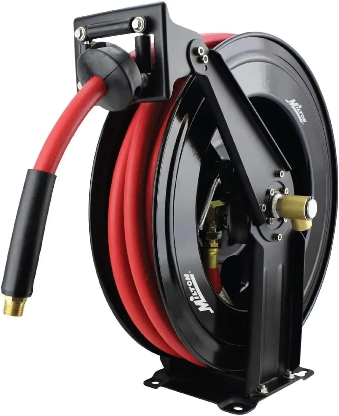 Milton 2780-50D Dual Arm Auto-Retractab<wbr/>le Air Hose Reel - 1/2&#034; x 50 ft.