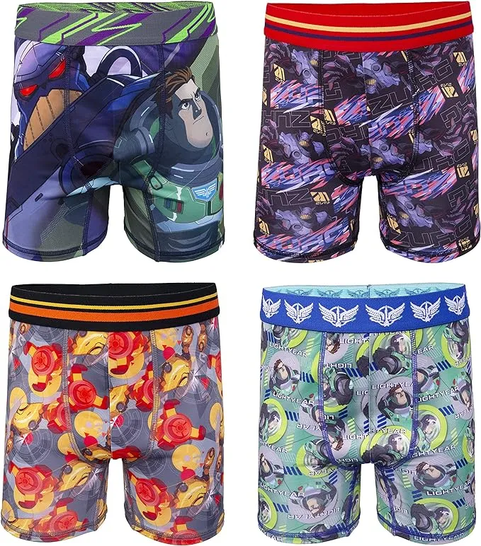 Disney Pixar LIGHTYEAR Boy&#039;s Size 8 Cotton 5-Pack Brief Underwear BUZZ - NEW!