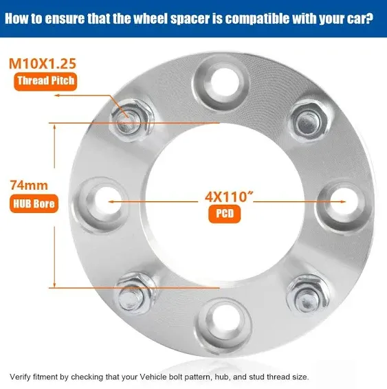 GAsupply ATV Wheel Spacers