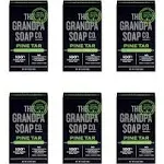 The Grandpa Soap Company Pine Tar Soap - 3.25 oz Bar 6 Pack