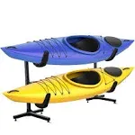 Black 2- Kayak Freestanding Storage Rack