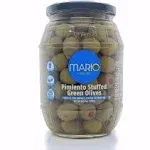 Mario Camacho Foods Manzanilla Spanish Olives, 21 Ounce (Pack of 6)