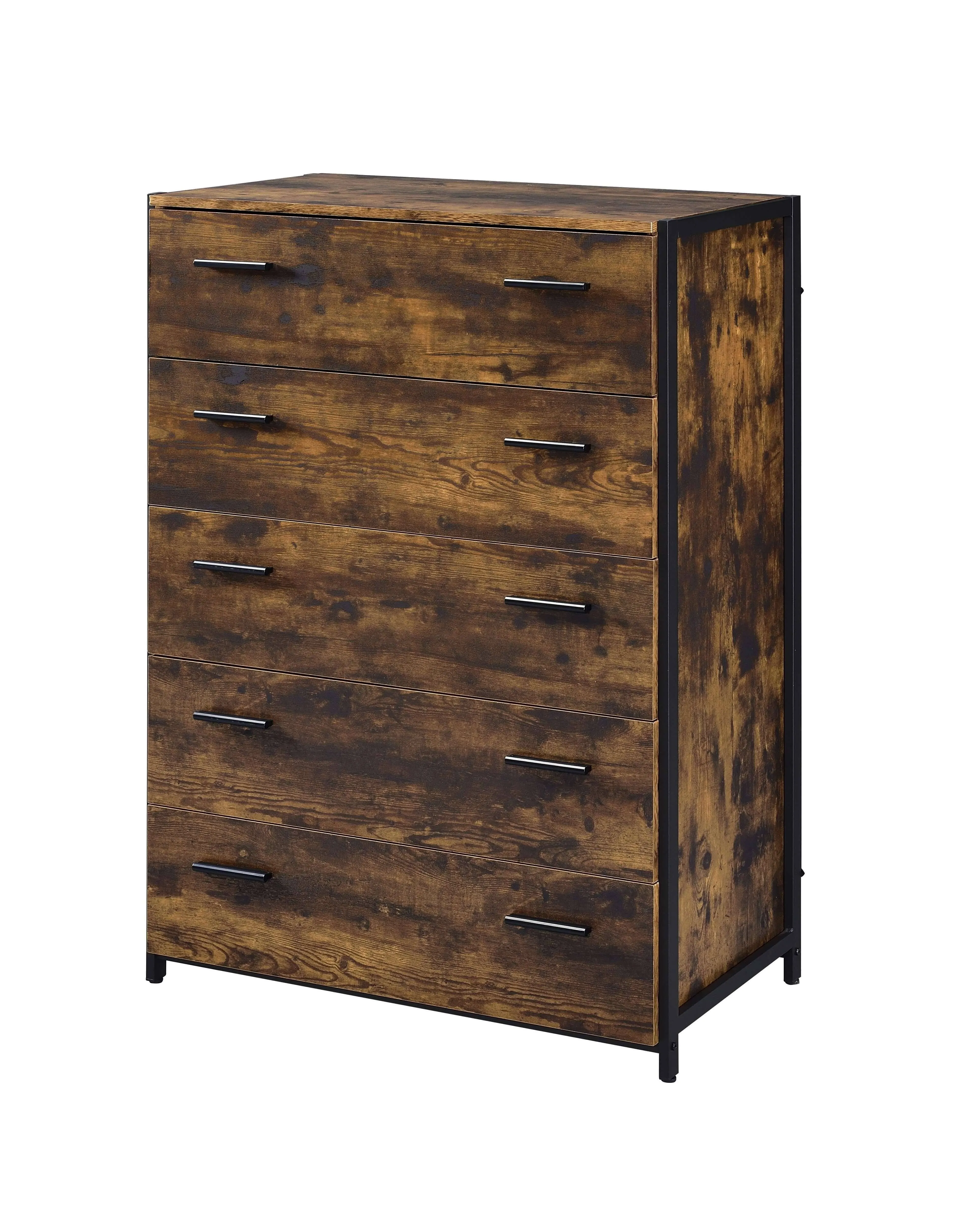 Acme Furniture - Juvanth Chest in Oak & Black - 24266