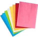 8 Colors Hallmark Classic Rainbow Tissue Paper 120 Sheets for Gift Wrap