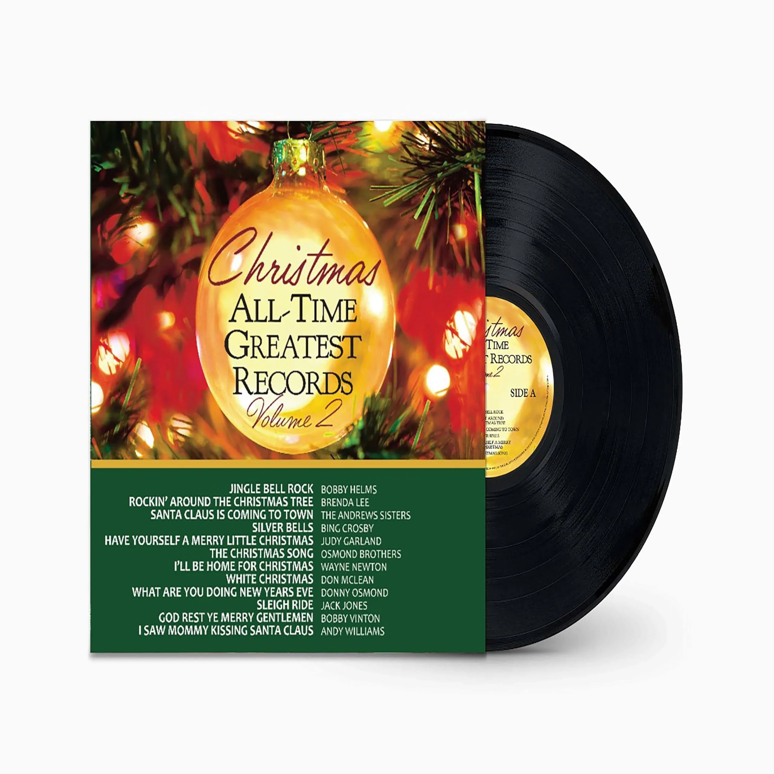 VARIOUS ARTISTS CHRISTMAS ALL-TIME GREATEST RECORDS, VOL. 2 NEW LP