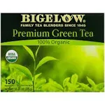 Bigelow Premium 100-Percent Organic Green Tea 176-Count Box