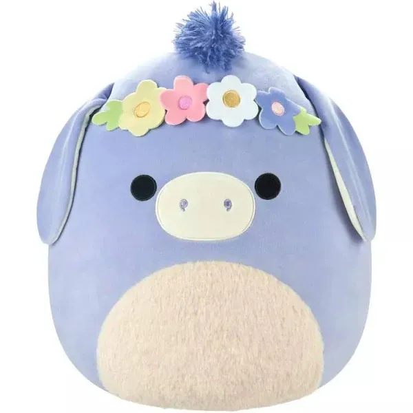 Squishmallows 8&#034; Easter Milanda the Donkey