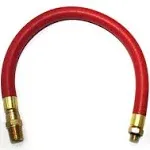 Interstate Pneumatics TW100 Rubber Hose Whip Without Chuck 12 Inch Long