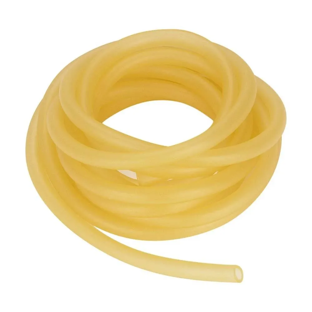 Rubber Tubing, Pure Latex Amber Tubing Natural Rubber Tube - StonyLab